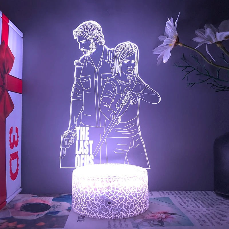 Last of Us 3D figure remote control lamp